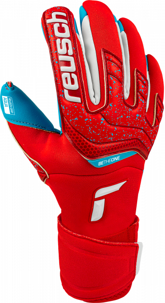 Reusch Attrakt Aqua Windproof 5170459 3001 blue red front